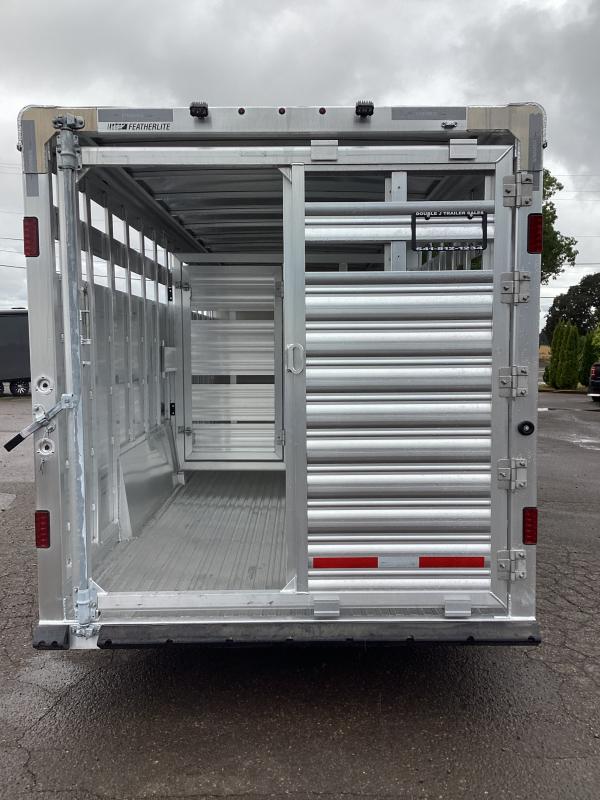 new Stock / Stock Combo Trailers Featherlite  for sale, in Albany, OR Thumbnail 4
