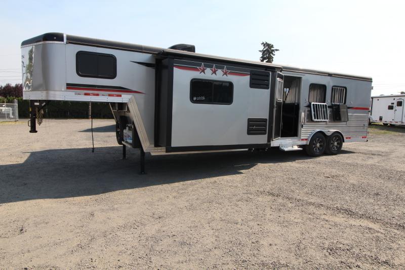 2023 Bison Silverado 11ft SW Living Quarters W/ Slide out - PRICE REDUCED $2200 - 3 Horse Aluminum Trailer 2023 Bison Silverado 11ft SW Living Quarters W/ Slide out - PRICE REDUCED $2200 - 3 Horse Aluminum Trailer