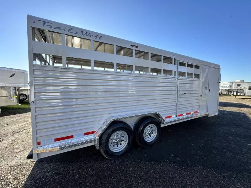 new Stock / Stock Combo Trailers Trails West  for sale, in Albany, OR Thumbnail 6