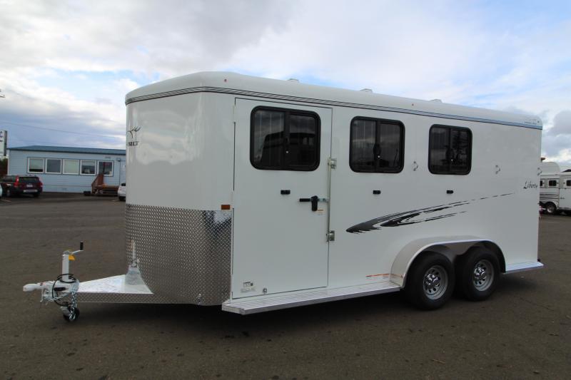 2021 ThuroBilt Liberty 3 Horse Trailer Escape DoorSwing Out Saddle