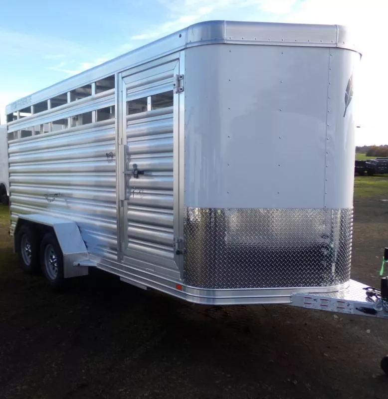 new Stock / Stock Combo Trailers Featherlite  for sale, in Albany, OR Thumbnail 2