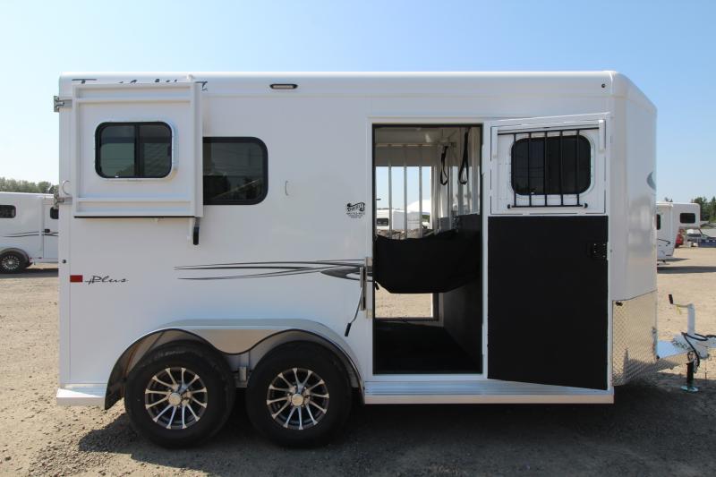 2024 Trails West Royale Plus Warmblood 2 Horse Trailer-Straight Load- Aluminum Wheels- Escape Doors - Bench Style Water Tank- Feed Bags