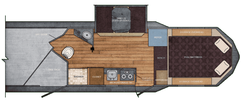 2021 Trails West 12' SW-3 Horse-SIDE TACK-Slide Out-Escape Door-Stud Wall 2021 Trails West 12' SW-3 Horse-SIDE TACK-Slide Out-Escape Door-Stud Wall