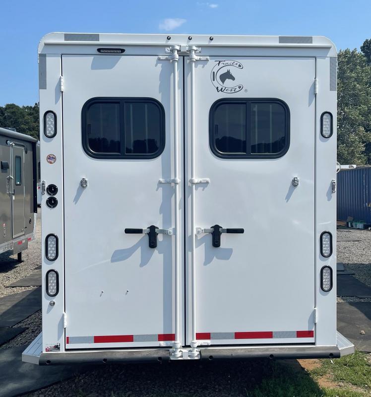2022 Trails West Sierra LQ 3 Horse 8x13 Slide Out FRT Trailer Near Me