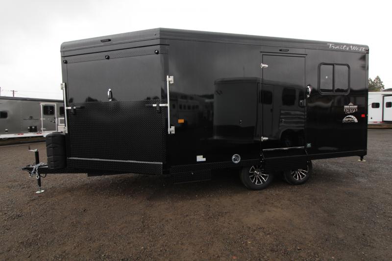 2023 Trails West RPM Burandt 20 foot Snowmobile Trailer Furnace