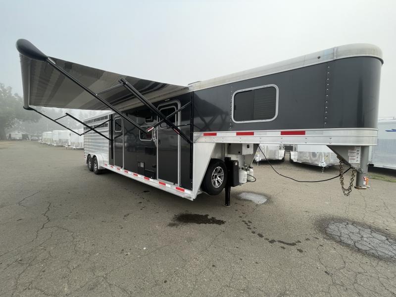 2021 Exiss Express 7411 4H LQ - Side Tack - 7'W - All Aluminum Construction - Air Gaps on Tailside - Power Awning - 11' Shortwall 2021 Exiss Express 7411 4H LQ - Side Tack - 7'W - All Aluminum Construction - Air Gaps on Tailside - Power Awning - 11' Shortwall