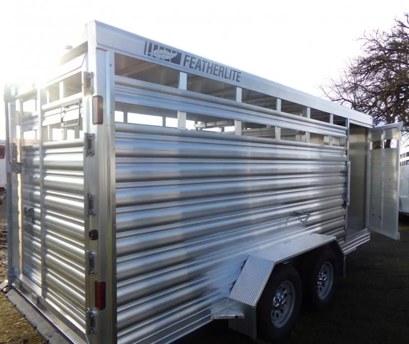 new Stock / Stock Combo Trailers Featherlite  for sale, in Albany, OR Thumbnail 3
