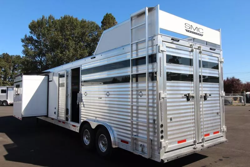 new Stock / Stock Combo Trailers SMC Horse Trailers  for sale, in Woodland, WA Thumbnail 2