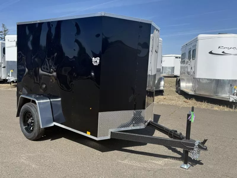 2026 Compass Indigo DLX 5x8 Enclosed Cargo Trailer-Double Rear Doors, Flat Top W/ V-Nose