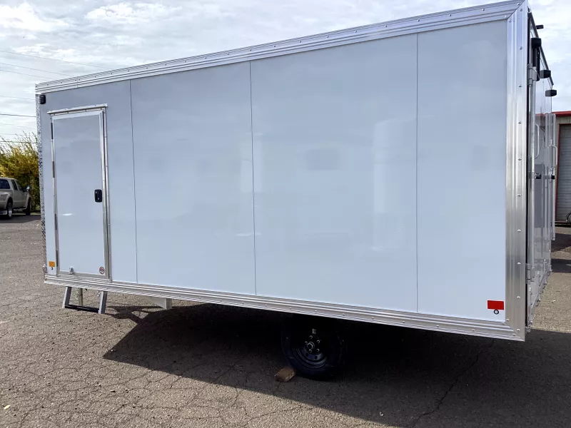 2026 ALCOM MISSION CROSSOVER 101''X 14' Snowmobile Trailer- Paddle Grabbers and Ski Guides!