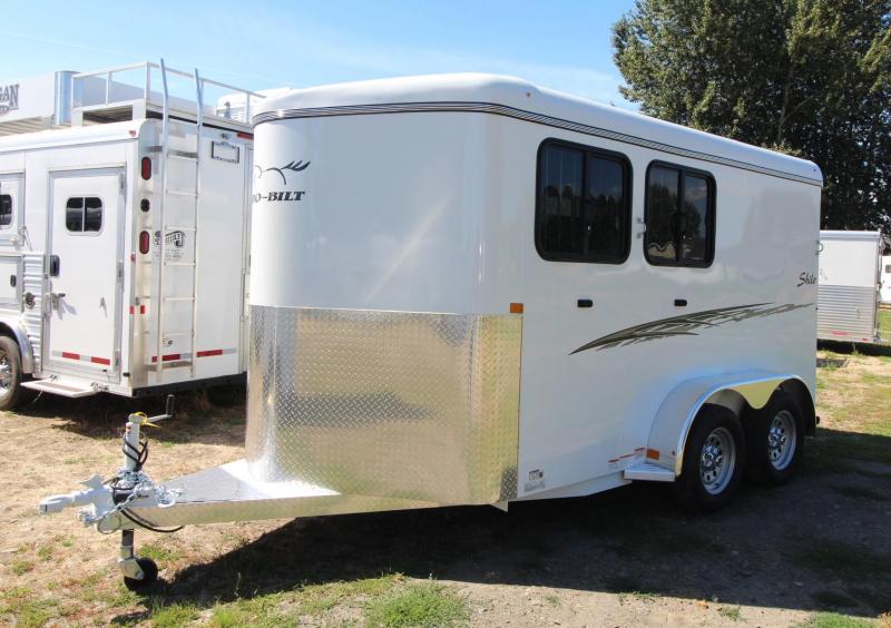 2021 Thuro-Bilt SHILO 2 HORSE TRAILER - 14' LONG - TELESCOPING DIVIDERS - EXTRA DIVIDER CATCH 2021 Thuro-Bilt SHILO 2 HORSE TRAILER - 14' LONG - TELESCOPING DIVIDERS - EXTRA DIVIDER CATCH