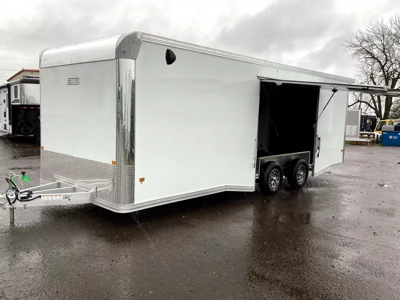 2026 ALCOM EZ Hauler 8.5 x 24 Enclosed-3" addt'l box height, TPO coin flooring, premium light pkg