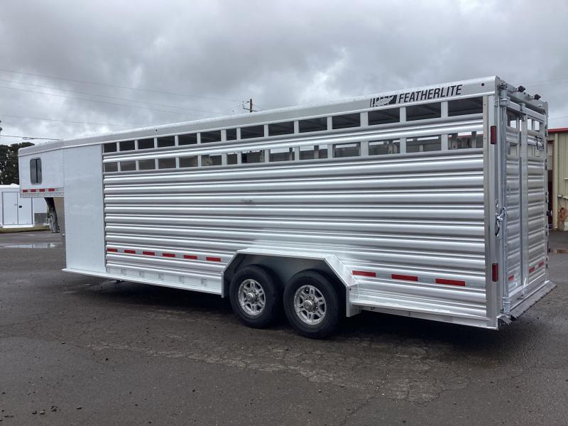 new Stock / Stock Combo Trailers Featherlite  for sale, in Albany, OR Thumbnail 2