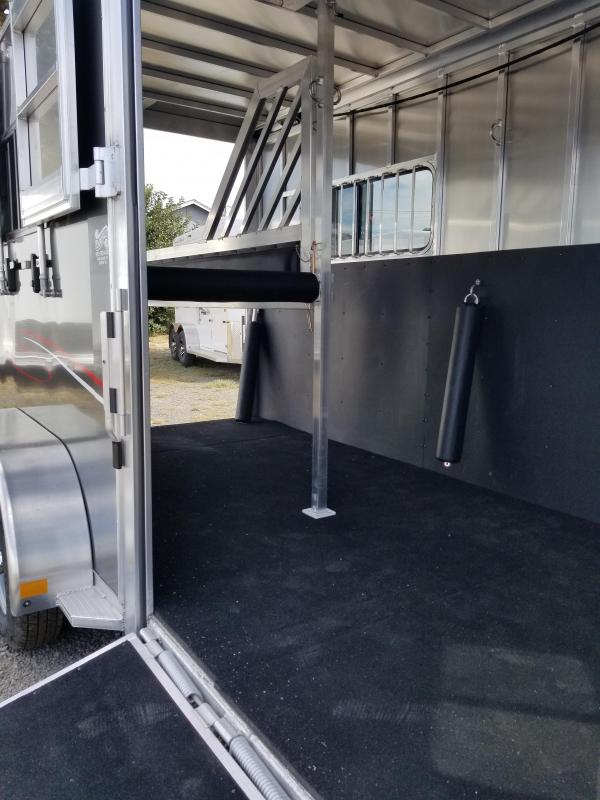 2022 Frontier Fast Track Warmblood 2 Horse Trailer Straight Load