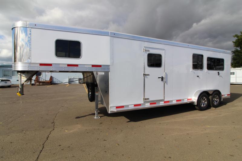 2021 Exiss 2 Plus 1 Horse Trailer Warmblood SizeSide Ramp Rear