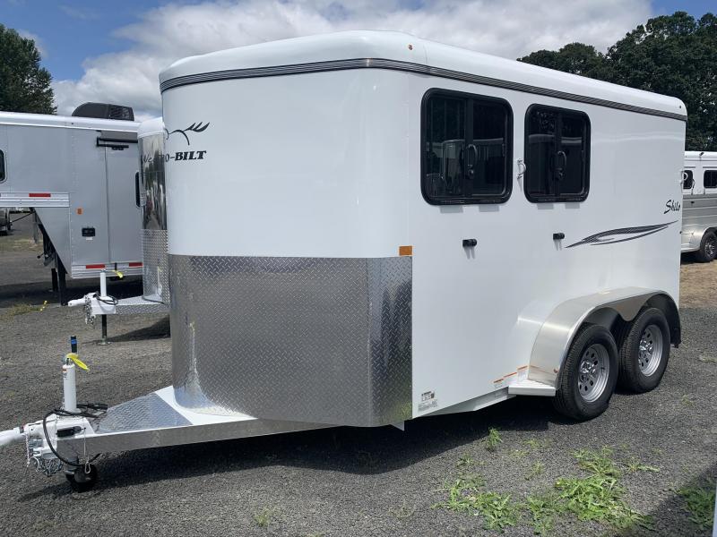 2021 Thuro-Bilt Shilo 2 Horse Trailer - 14' Long - Extra Divider Catch 2021 Thuro-Bilt Shilo 2 Horse Trailer - 14' Long - Extra Divider Catch