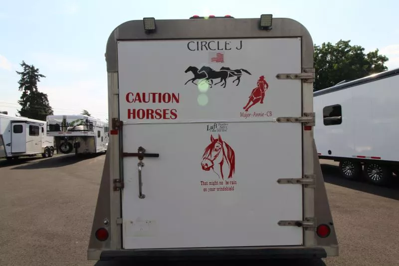 used Horse Trailers Circle J Trailers  for sale, in Woodland, WA Thumbnail 7