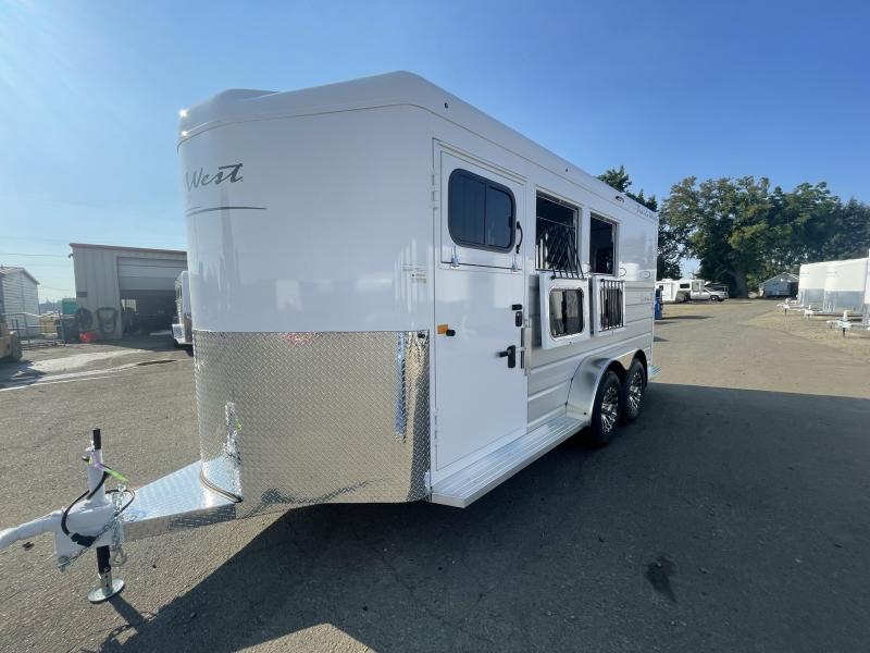 2023 Trails West Sierra II 3 Horse Bumper Pull - Warmblood Height - Swing Out Saddle Rack - Insulated Horse Compartment - Water Tank - Swing Out Blanket Bar 2023 Trails West Sierra II 3 Horse Bumper Pull - Warmblood Height - Swing Out Saddle Rack - Insulated Horse Compartment - Water Tank - Swing Out Blanket Bar