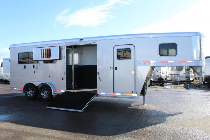 2020 Exiss 2 Plus 1 Horse Trailer - Warmblood Size-Side Ramp - Rear Ramp - Straight Load w/ Box Stall In Front 2020 Exiss 2 Plus 1 Horse Trailer - Warmblood Size-Side Ramp - Rear Ramp - Straight Load w/ Box Stall In Front