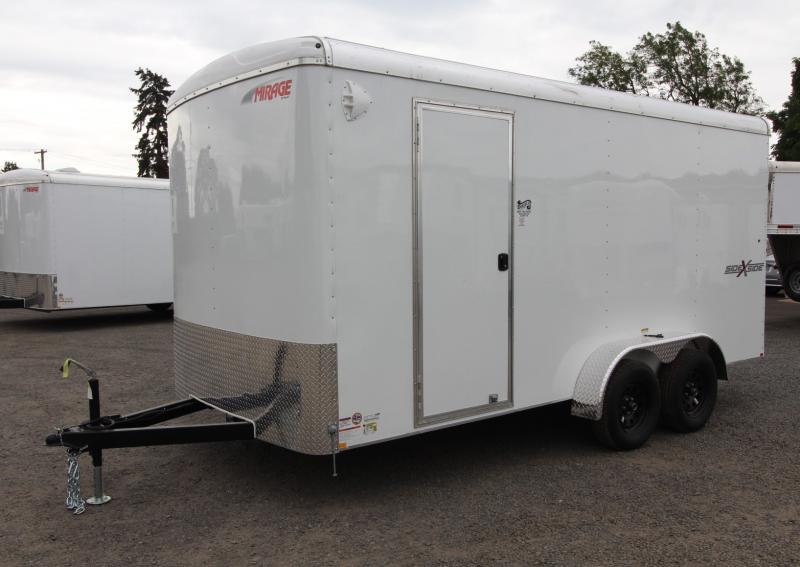 2023 Mirage Trailers 7x16 XCEL ROUND FRONT SIDE BY SIDE ENCLOSED 7K Cargo / Enclosed Trailer 2023 Mirage Trailers 7x16 XCEL ROUND FRONT SIDE BY SIDE ENCLOSED 7K Cargo / Enclosed Trailer