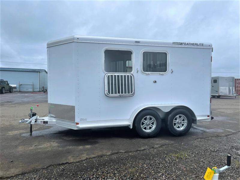 2022 Featherlite 7441 2H Horse Trailer - Drop Down Windows & Bars - Easy Care Floor - Foldable Tack Rear 2022 Featherlite 7441 2H Horse Trailer - Drop Down Windows & Bars - Easy Care Floor - Foldable Tack Rear