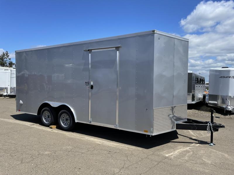 2023 Compass Jasper Auto 8x18 Trailer - 6" extra height- Breakaway Battery w/Switch - 16" ramp extension - (2) sidewall vents - Spare tire 2023 Compass Jasper Auto 8x18 Trailer - 6" extra height- Breakaway Battery w/Switch - 16" ramp extension - (2) sidewall vents - Spare tire