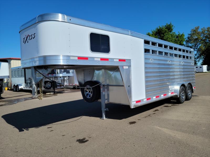 2022 Exiss Express CX 4H GN - Single Rear Door - Stationary Saddle Tier Racks - Easy Care Floor and More! 2022 Exiss Express CX 4H GN - Single Rear Door - Stationary Saddle Tier Racks - Easy Care Floor and More!