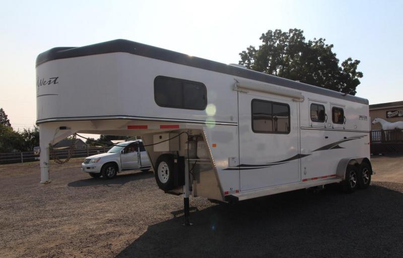 2016 Trails West SIERRA 2 HORSE TRAILER SLIDE OUT RAMP - PRICE REDUCED 2016 Trails West SIERRA 2 HORSE TRAILER SLIDE OUT RAMP - PRICE REDUCED