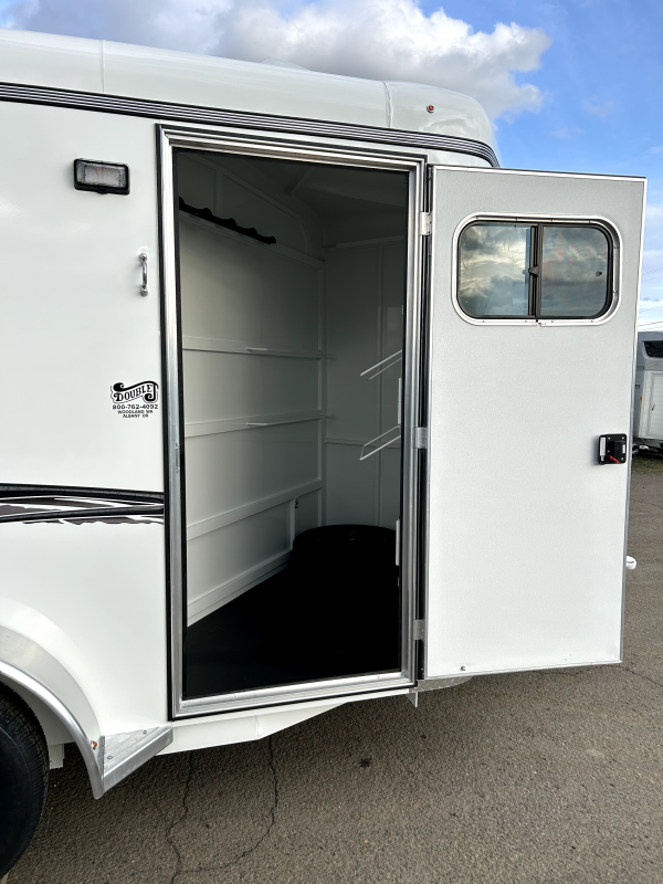 INSTANT 500 REBATE! 2024 ThuroBilt Shilo 2 Horse Trailer Two Horse
