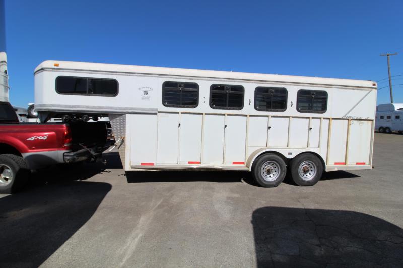 1999 Circle J Riata 4H GN w/Tack Rooom Horse Trailer 1999 Circle J Riata 4H GN w/Tack Rooom Horse Trailer