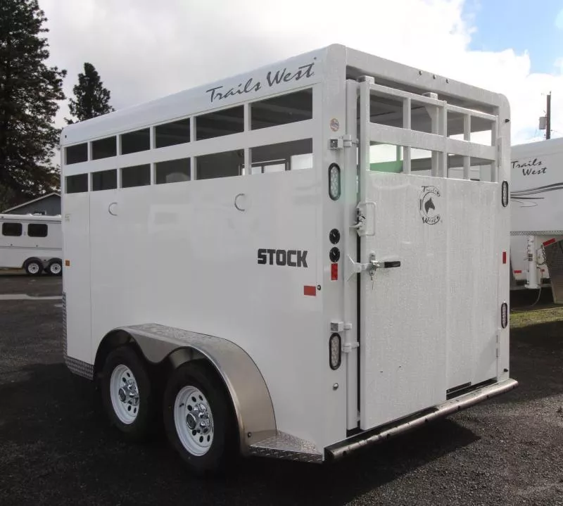 new Stock / Stock Combo Trailers Trails West Manufacturing  for sale, in Woodland, WA Thumbnail 8