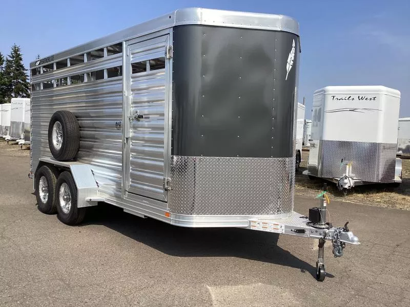 2026 Featherlite 8107 Stock / Stock Combo Trailer