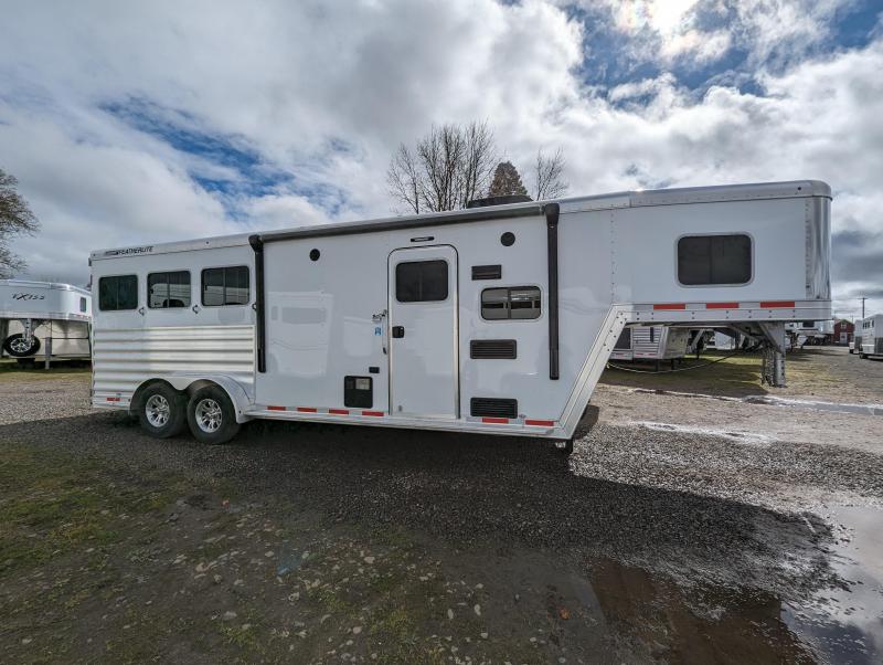 2020 Featherlite 7841 Liberty Legend 8' SW Living Quarters 7' Wide 3 Horse Trailer Jail Bar Dividers 2020 Featherlite 7841 Liberty Legend 8' SW Living Quarters 7' Wide 3 Horse Trailer Jail Bar Dividers
