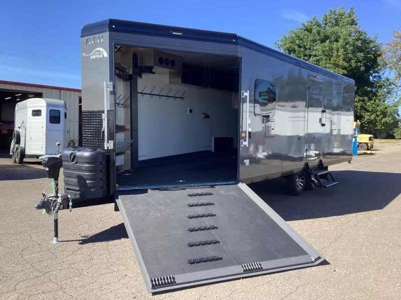 COMING FALL 2025! 2026 Trails West RPM 28' Snowmobile Trailer-Altitude Package