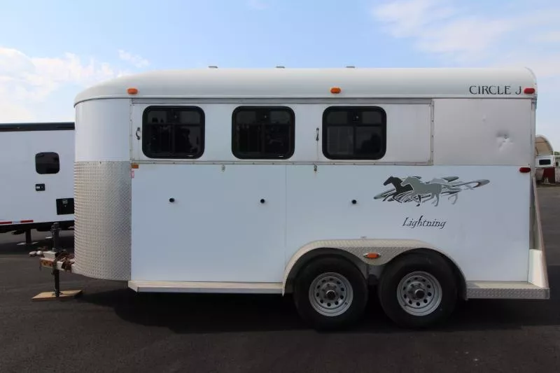 used Horse Trailers Circle J Trailers  for sale, in Woodland, WA Thumbnail 14