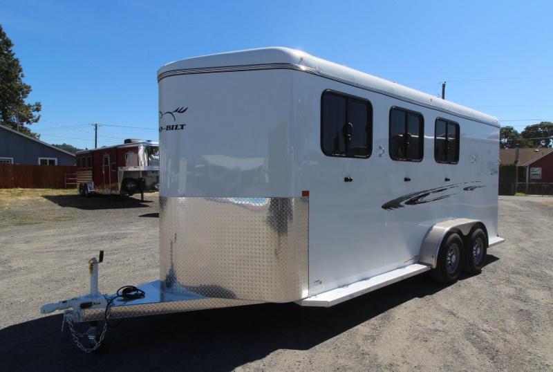 2021 ThuroBilt LIBERTY 3 HORSE TRAILER WATER TANK DROP DOWN WINDOWS