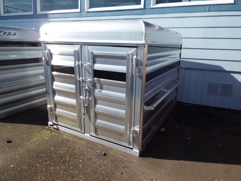 2020 Exiss Stock Box Truck Topper - All Aluminum - Interior Lights - Removable Divider 2020 Exiss Stock Box Truck Topper - All Aluminum - Interior Lights - Removable Divider