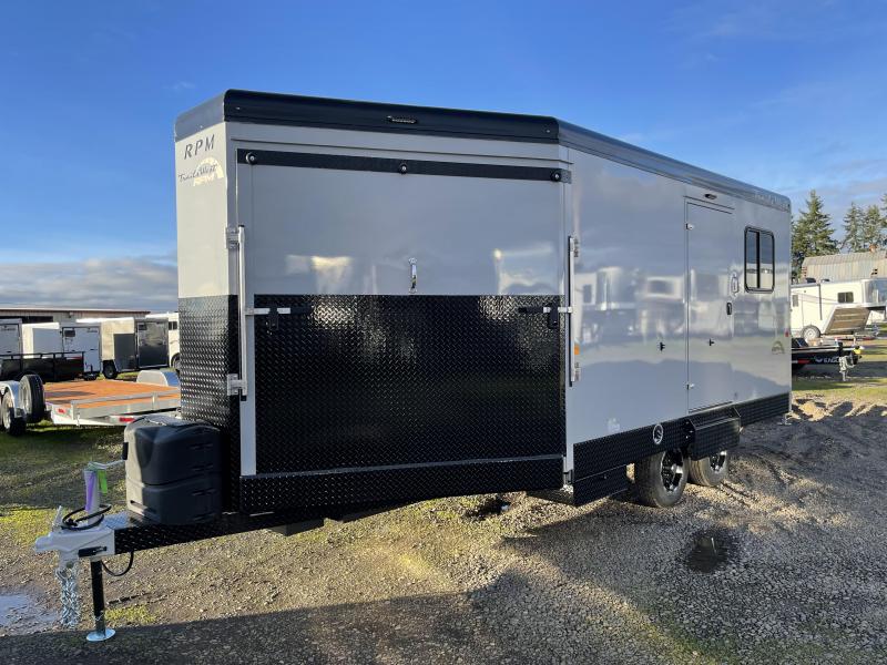 2022 Trails West RPM 20' Snowmobile Bumper Pull - Burandt Edition - 40 Gallon Fuel Cell with Pump - Power Rear Ramp 2022 Trails West RPM 20' Snowmobile Bumper Pull - Burandt Edition - 40 Gallon Fuel Cell with Pump - Power Rear Ramp