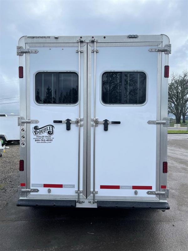 2022 Featherlite 7841 2 Horse Living Quarters Horse Trailer Power