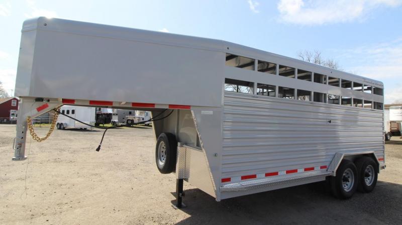 2023 Trails West Hotshot GN 7'6" x 16 ft. Livestock Trailer 2023 Trails West Hotshot GN 7'6" x 16 ft. Livestock Trailer