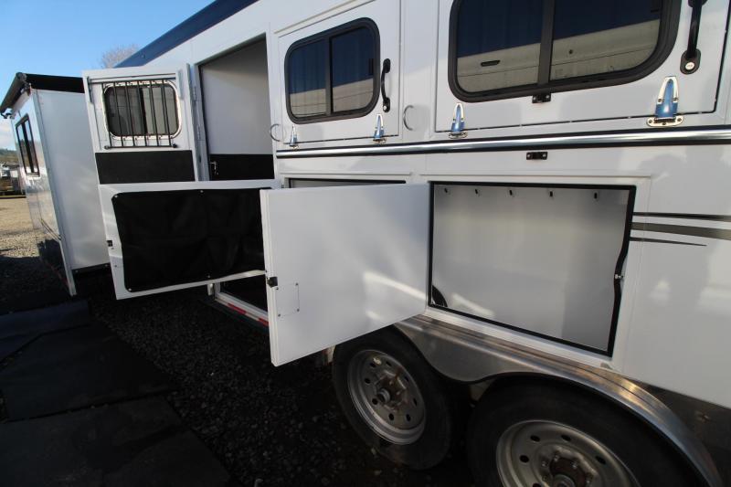 2016 TRAILS WEST SIERRA 13X13 3 HORSE TRAILER LIVING QUARTERS WITH