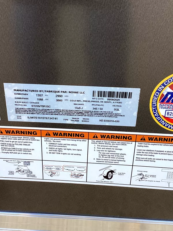 new Cargo (Enclosed) Trailers Novae Corp  for sale, in Albany, OR Thumbnail 7