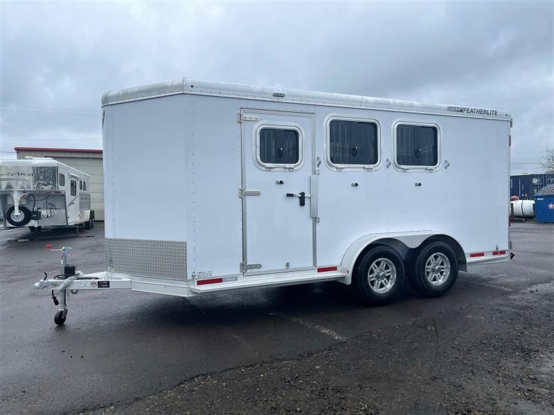 2022 Featherlite 7441 3 Horse Bumper Pull - Easy Care Floor - Adjustable Swing Out Saddle Rack - LED Load Lights - Drop Down Windows & Bars - All Aluminum 2022 Featherlite 7441 3 Horse Bumper Pull - Easy Care Floor - Adjustable Swing Out Saddle Rack - LED Load Lights - Drop Down Windows & Bars - All Aluminum