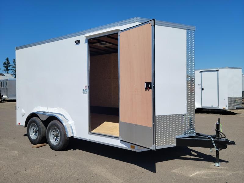 2023 Mirage Xcel Side by Side 7x16 Enclosed Cargo Trailer Horse