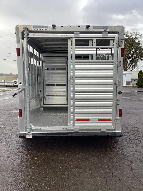 new Stock / Stock Combo Trailers Featherlite  for sale, in Albany, OR Thumbnail 4