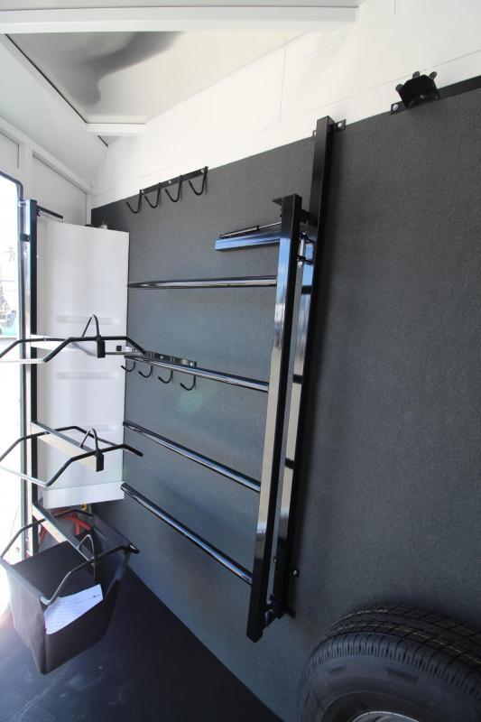 2023 Trails West Classic II 2 Horse Trailer Aluminum Skin Steel Frame