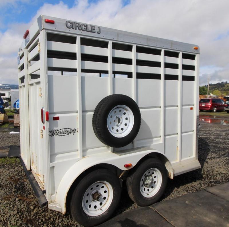 2012 Circle J 12' Livestock Trailer Stock Trailers For Sale