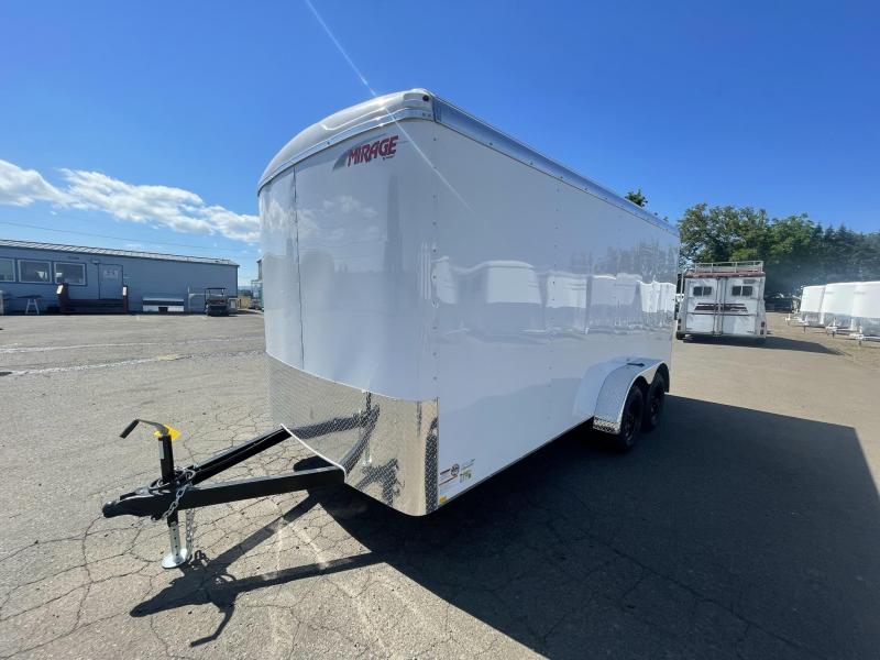 2023 Mirage 7x16 Enclosed Side by Side/UTV/ATV/Cargo Trailer - REDUCED $295 - 7K 6" extra height - Breakaway Battery w/Switch - Spare tire w/ Mount - LED lights - 3/4" Plywood Floor - 3/8" Plywood Sidewall 2023 Mirage 7x16 Enclosed Side by Side/UTV/ATV/Cargo Trailer - REDUCED $295 - 7K 6" extra height - Breakaway Battery w/Switch - Spare tire w/ Mount - LED lights - 3/4" Plywood Floor - 3/8" Plywood Sidewall