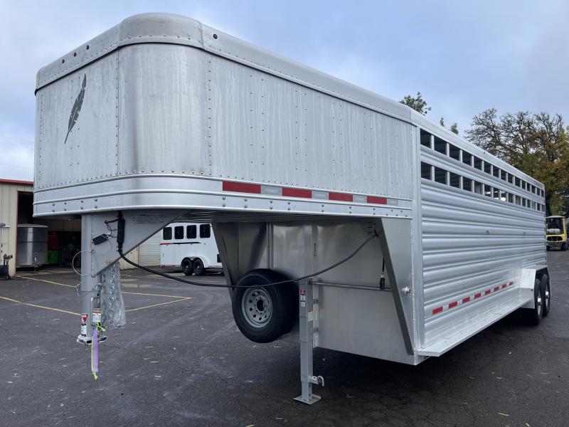 2023 Featherlite 8127 24' GN Stock - 7' Wide - 7' Tall - Gooseneck Trailer