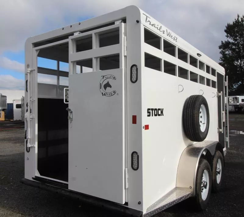 new Stock / Stock Combo Trailers Trails West Manufacturing  for sale, in Woodland, WA Thumbnail 3